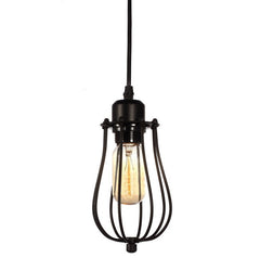 Retro Wrought Iron Chandelier Light