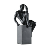 Modern Character Resin Sculpture – Elegant Living Room Decor