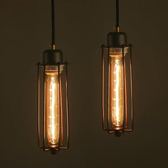 Retro Wrought Iron Chandelier Light