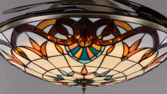 Modern Invisible Ceiling Fan Light for Living Rooms & Dining Areas