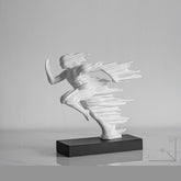 Resin Figurine Sculpture – Elegant Entryway & Shelf Decor