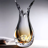 Modern Light Luxury Creative Glass Vase Luxury Model Room