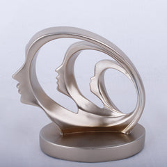 Modern Resin Statue Sculpture – Elegant Home Decor