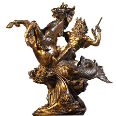 Vintage Greek Mythology Warrior Crafts Sculpture