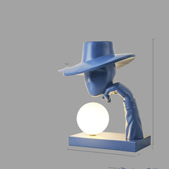Modern Sitting Figure Sculpture Home Decor Ornament