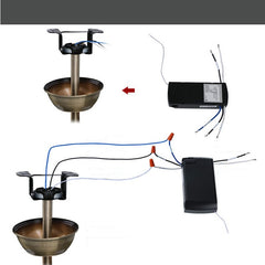 Modern Ceiling Fan Light for Living Room, Bedroom & Dining Spaces