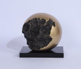 Creative Resin Sphere Sculpture Decorative Home Ornament