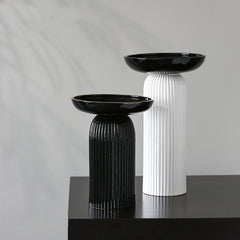 Light Luxury Floral Ceramic Vase Decoration