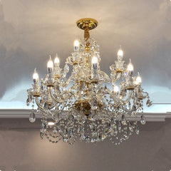 Grand Crystal Statement Chandelier for Elegant Living Spaces