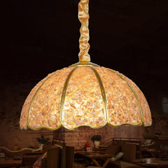 Light Luxury Vintage Crystal Chandelier – Solid Copper Restaurant Lighting