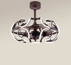 Modern LED Ceiling Fan Light – Energy-Efficient Designer Fan Lamp