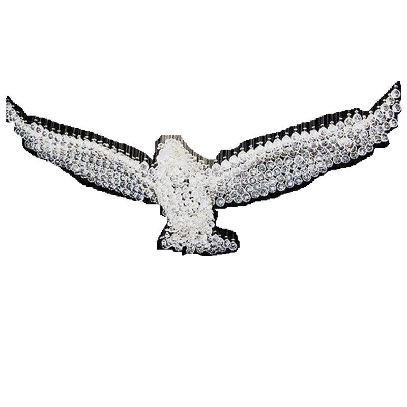Creative Eagle Chandelier – Artistic Statement Lighting for Hallways