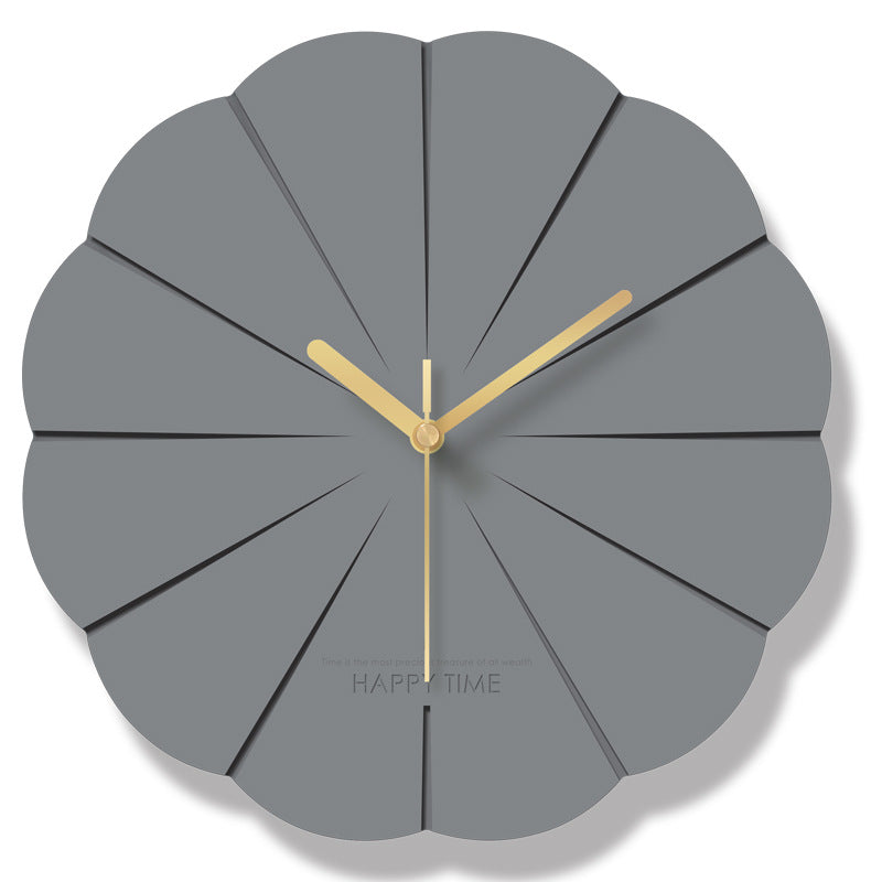 Creative Acrylic Dumbbell Wall Clock – Modern Fitness Decor