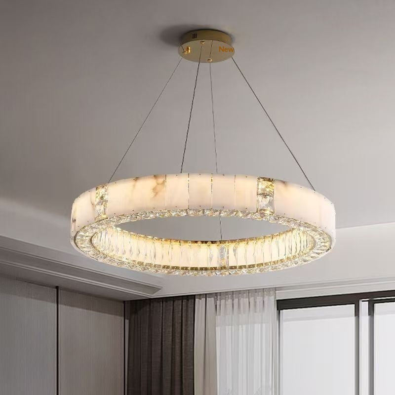 Luxury Crystal Onyx Chandelier for Elegant Hotels & Exclusive Clubs