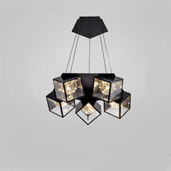Nordic Star Chandelier – Elegant Designer Lighting for Bedrooms & Dining Rooms