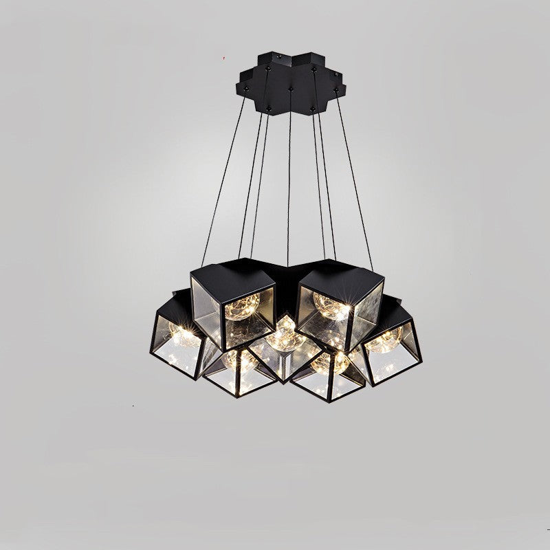 Nordic Star Chandelier – Elegant Designer Lighting for Bedrooms & Dining Rooms