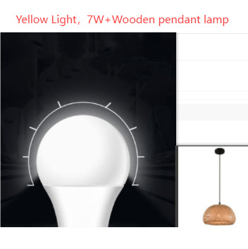 American Garden Bamboo Woven Chandelier – Southeast Asian Style Restaurant Pendant Lamp