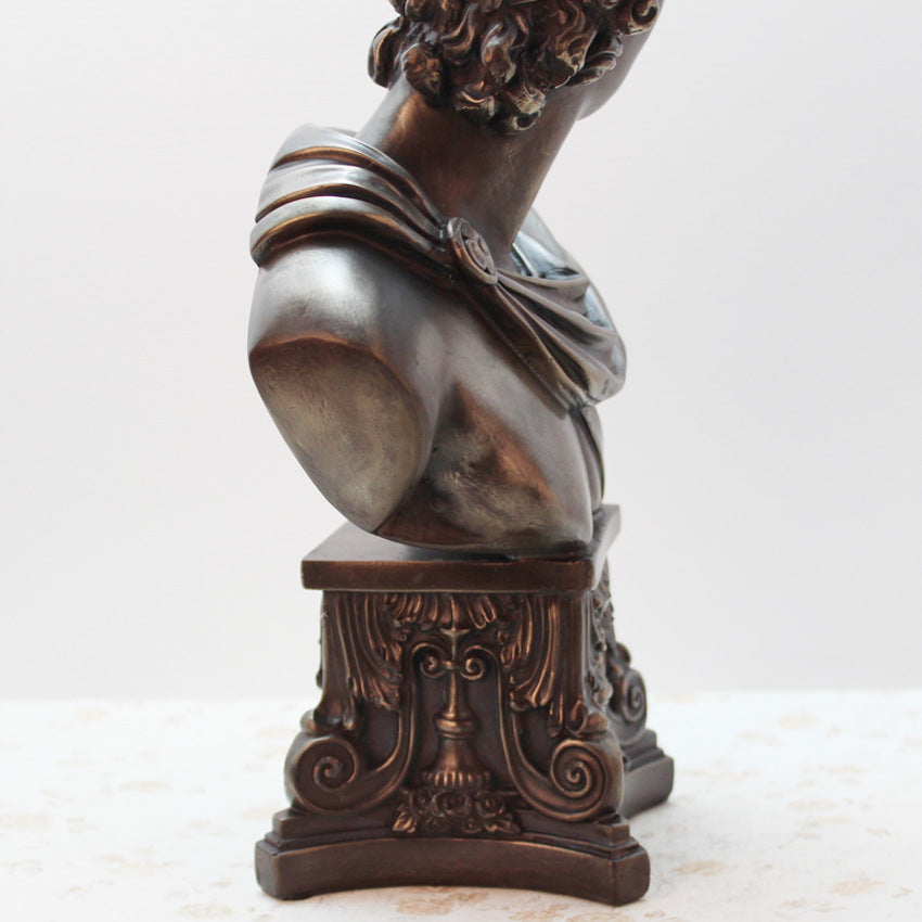 Bronze Figure Sculpture Creative Home Decor Artwork