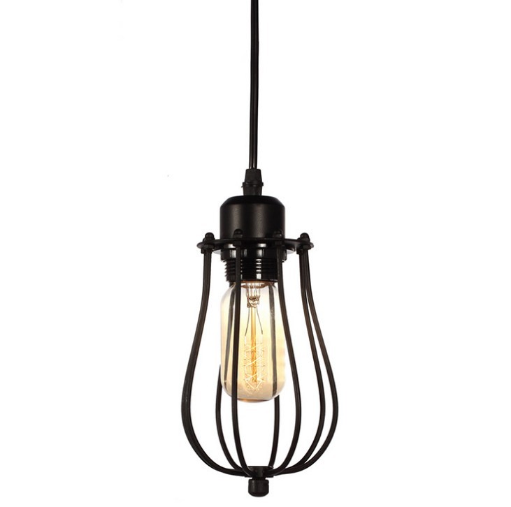 Retro Wrought Iron Chandelier Light