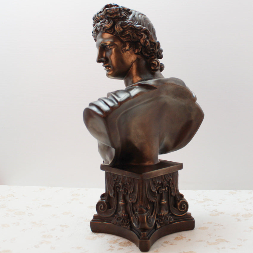Bronze Figure Sculpture Creative Home Decor Artwork