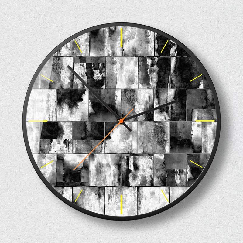Modern Abstract Wall Clock – Creative Home Decor Timepiece