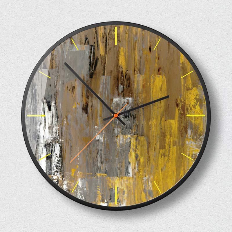 Modern Abstract Wall Clock – Creative Home Decor Timepiece