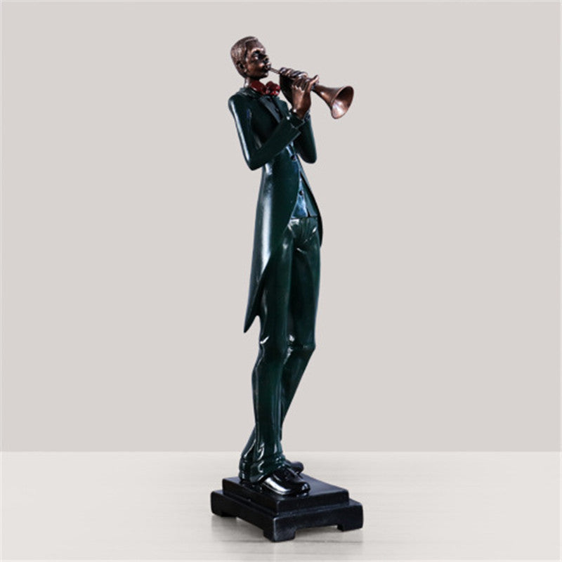 European Abstract Band Figurine Decorative Sculpture