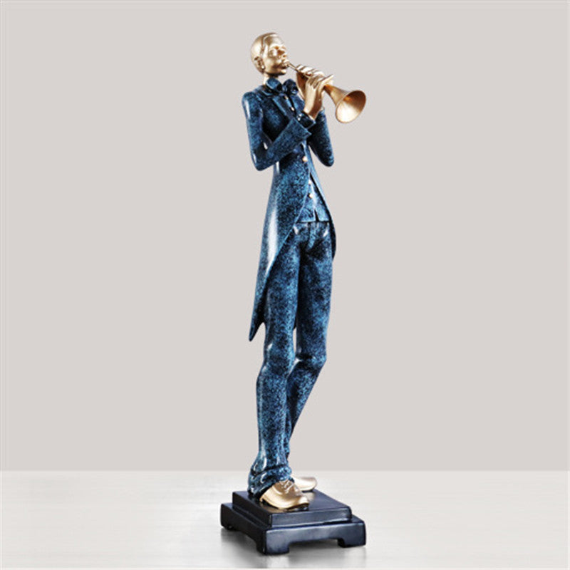 European Abstract Band Figurine Decorative Sculpture