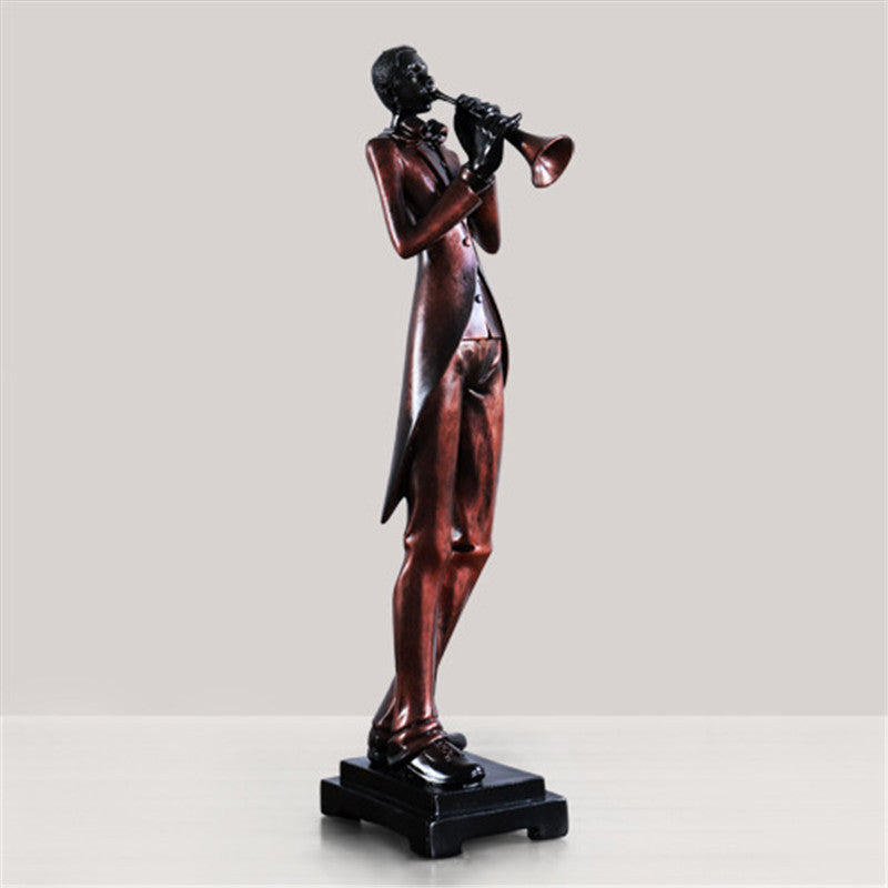European Abstract Band Figurine Decorative Sculpture