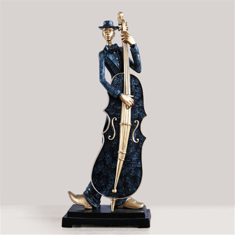 European Abstract Band Figurine Decorative Sculpture