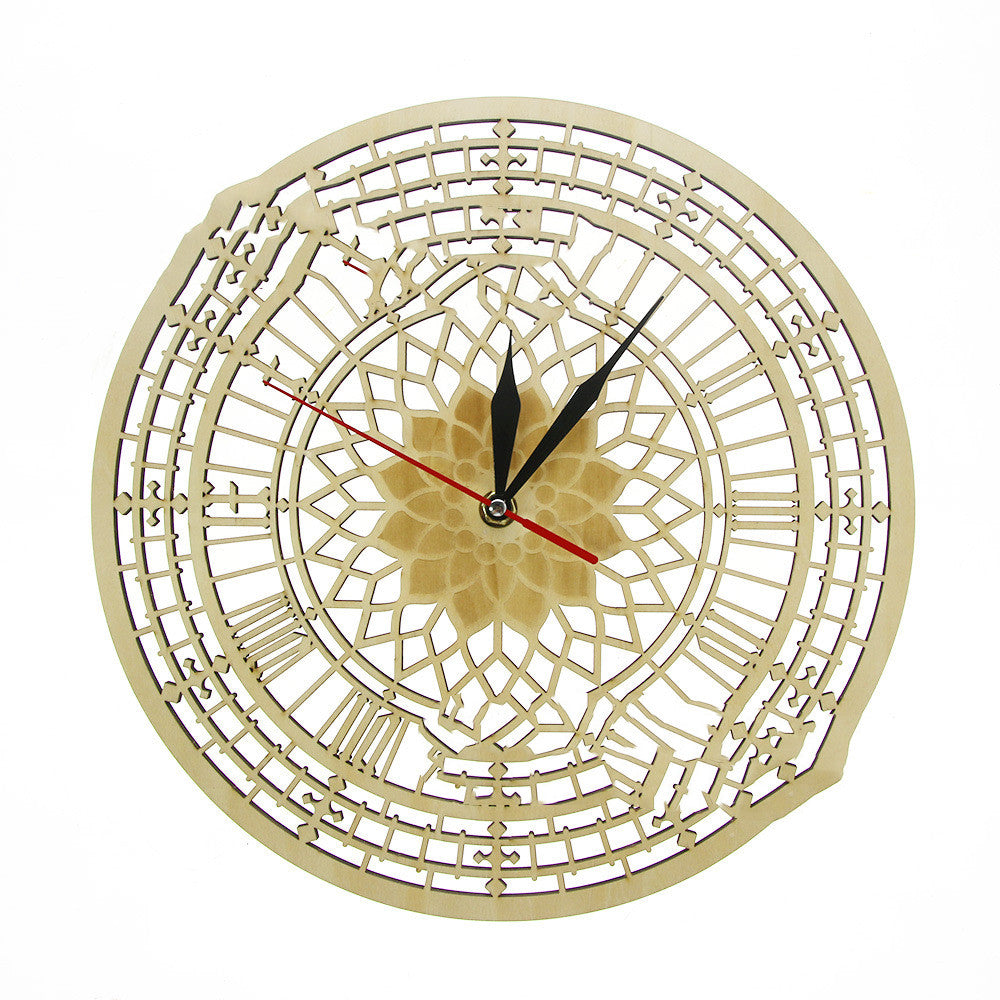 Wooden Wall Clock