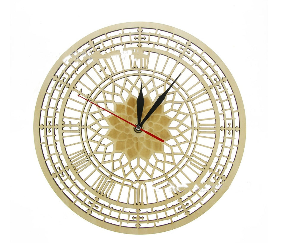 Wooden Wall Clock