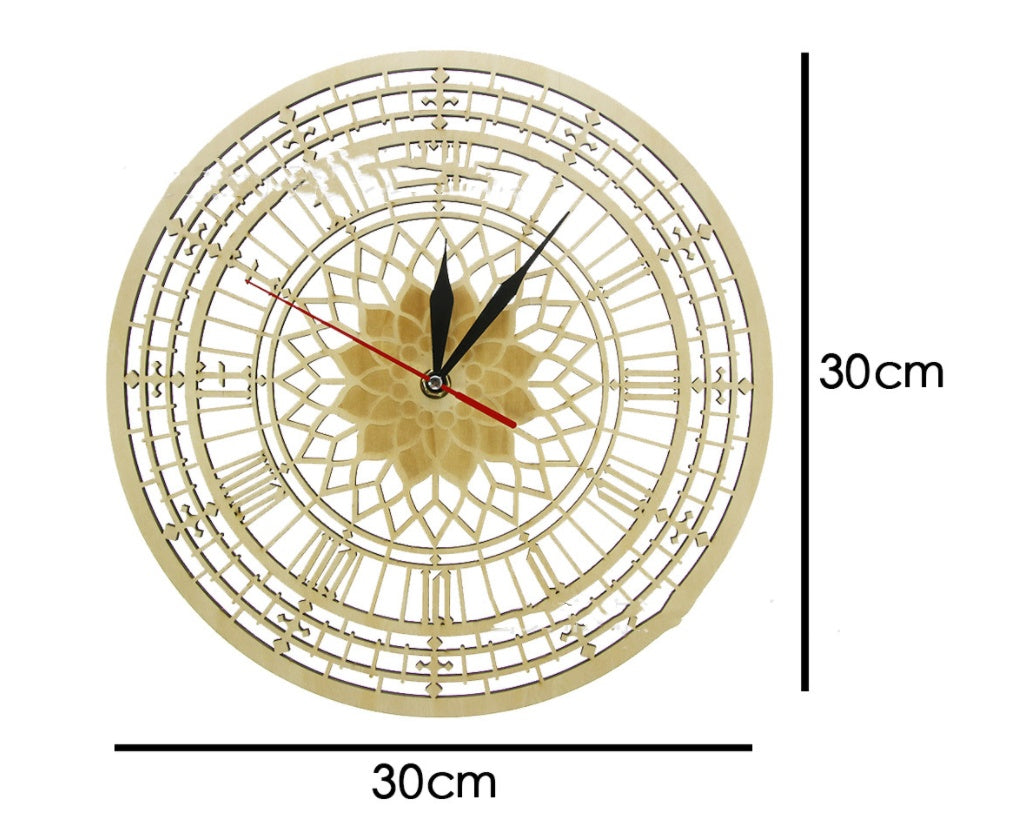 Wooden Wall Clock