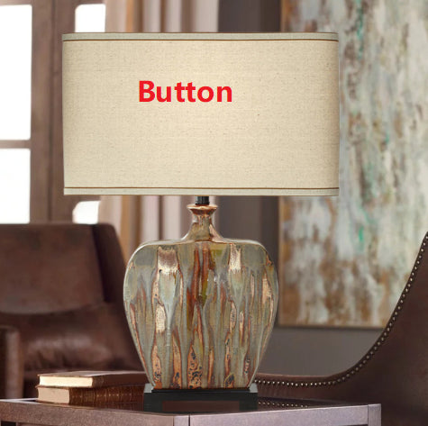 Sleek High-end White Ceramic Table Lamp