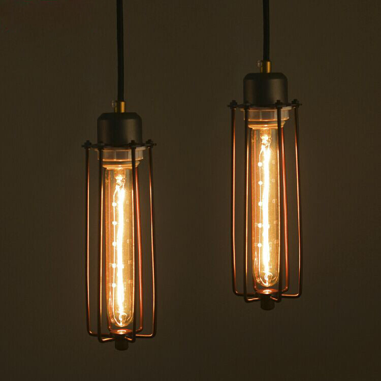 Retro Wrought Iron Chandelier Light