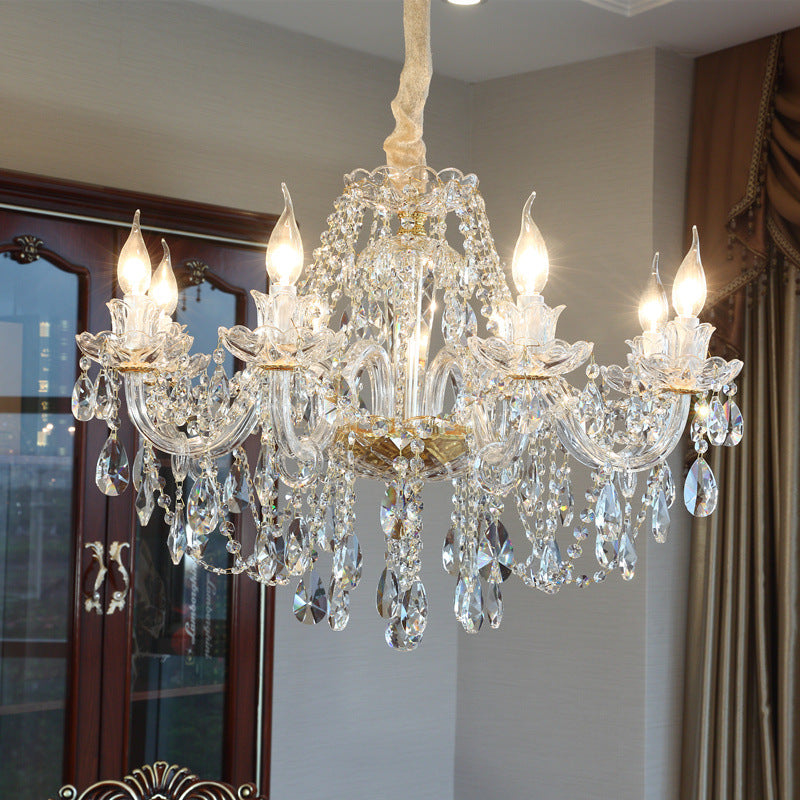 Grand Crystal Statement Chandelier for Elegant Living Spaces