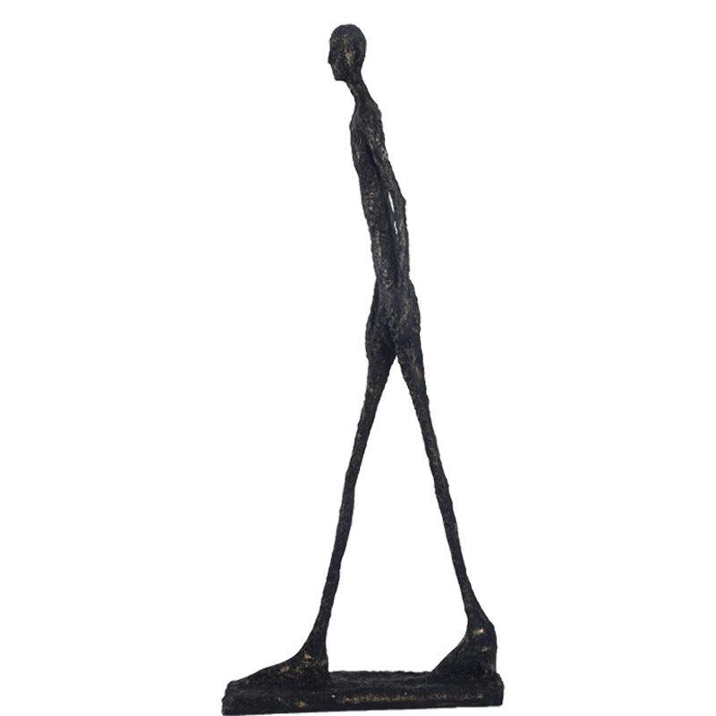 Modern Abstract Figure Sculpture – Luxury Living Room Floor Art Decor