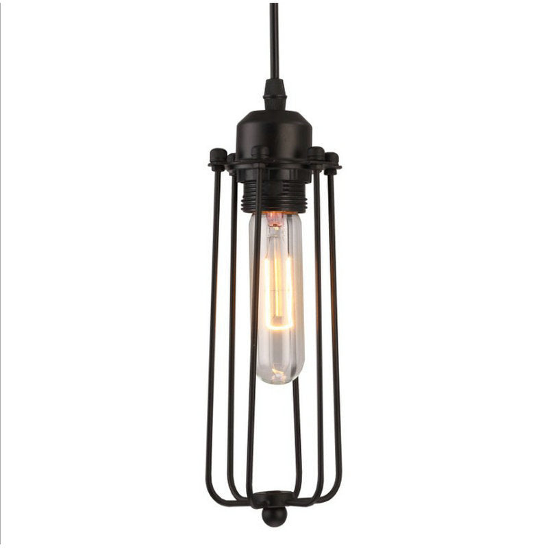 Retro Wrought Iron Chandelier Light