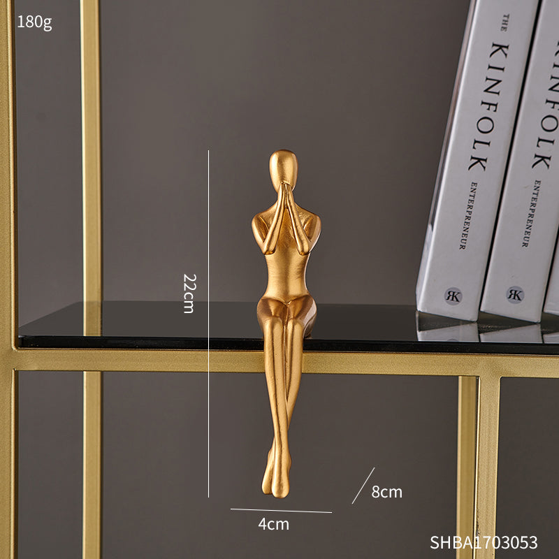 Light Luxury Artistic Figure Sculpture