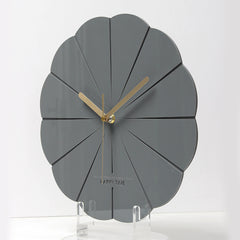 Creative Acrylic Dumbbell Wall Clock – Modern Fitness Decor