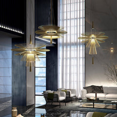 Minimalist Artistic Hollow Chandelier for Elegant Dining Rooms