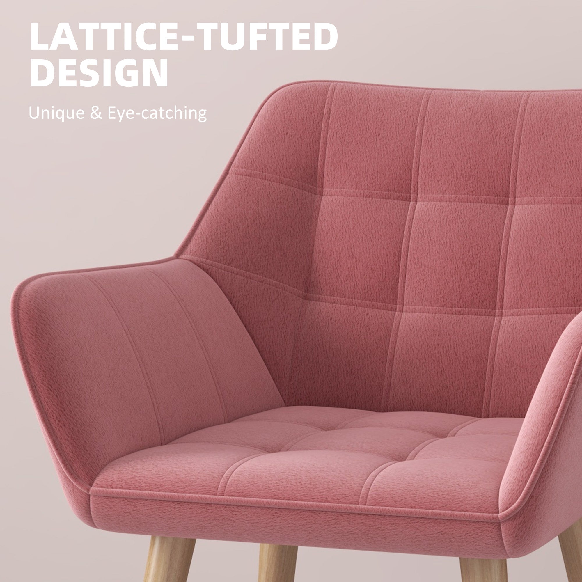Accent Chair, Arm Chair With Wide Arms