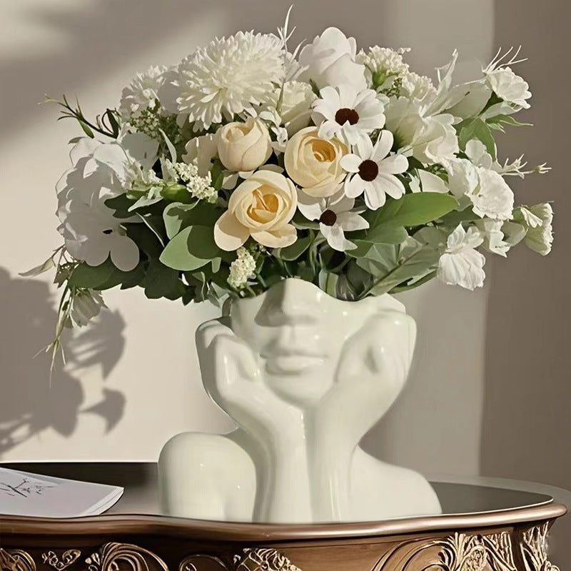 Nordic Style High-grade Home Decoration Light Luxury Vase