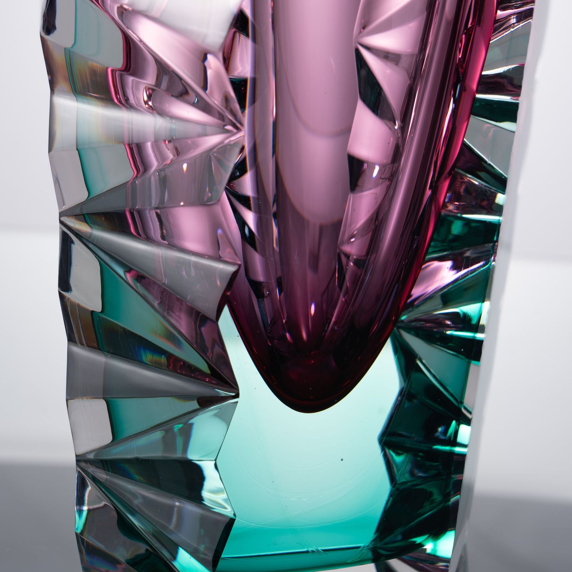 Italian-style Minimalist Modern Luxury Crystal Glass Art Vase