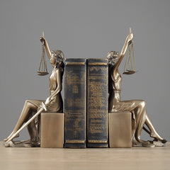 Light Luxury Goddess of Justice Sculpture Decorative Ornament