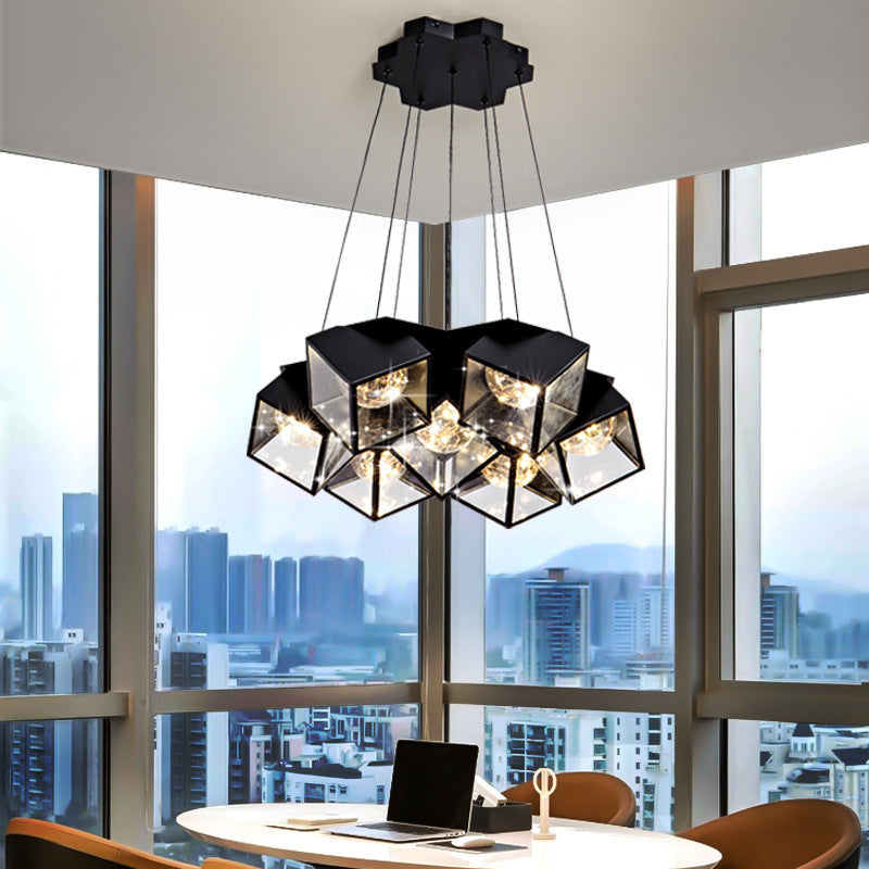 Nordic Star Chandelier – Elegant Designer Lighting for Bedrooms & Dining Rooms