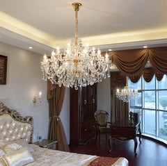 Grand Crystal Statement Chandelier for Elegant Living Spaces