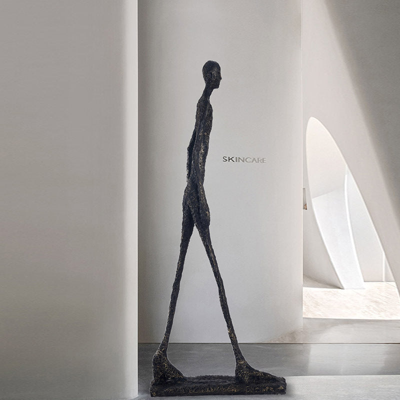 Modern Abstract Figure Sculpture – Luxury Living Room Floor Art Decor