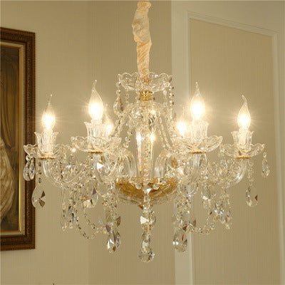 Grand Crystal Statement Chandelier for Elegant Living Spaces
