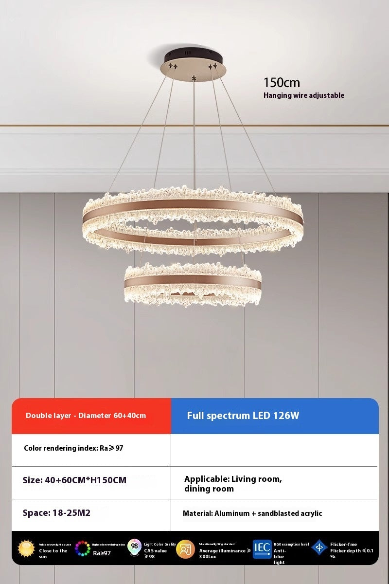 Modern Luxury Designer Chandelier for Elegant Living Rooms